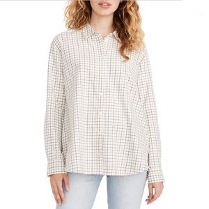 Madewell Oversized Ex-boyfriend Plaid Shirt